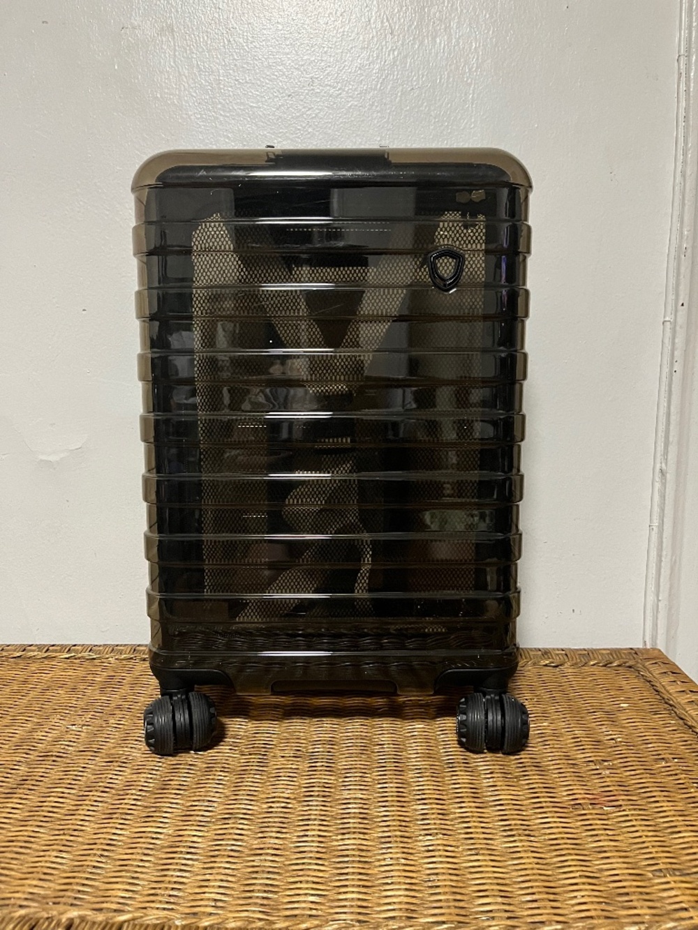 Traveler's Choice Millennial Polycarbonate Suitcase.